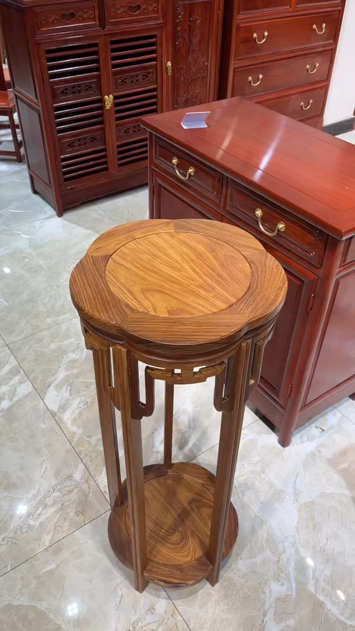 花梨木类书柜刺猬紫檀花架