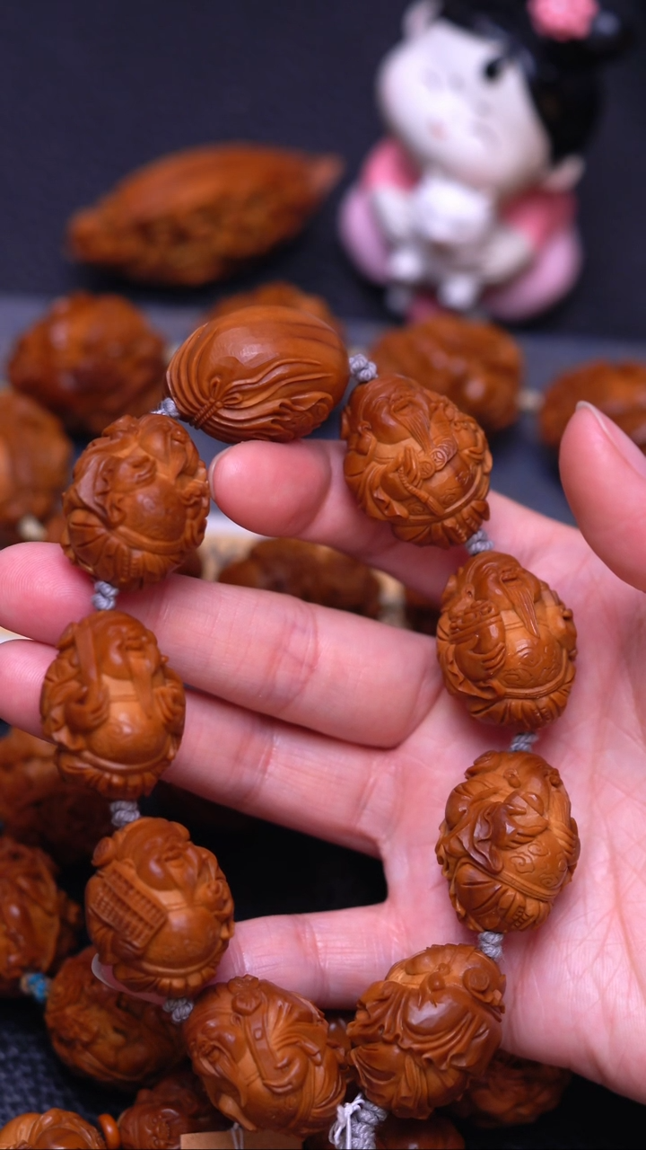 手串/手链橄榄核高*锋财神