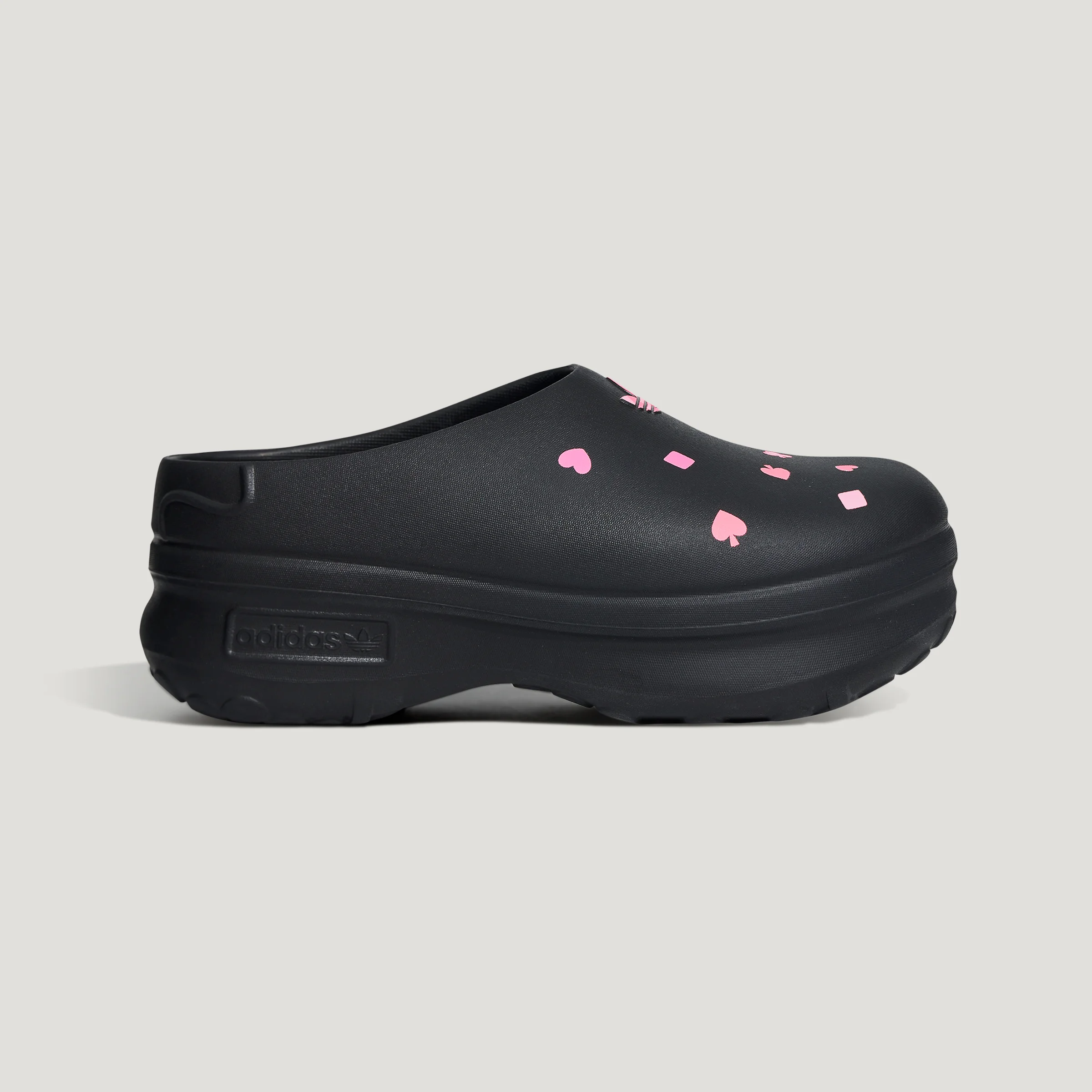 adidas/阿迪达斯女子三叶草迪士尼联名款夏季凉鞋穆勒鞋KH5901