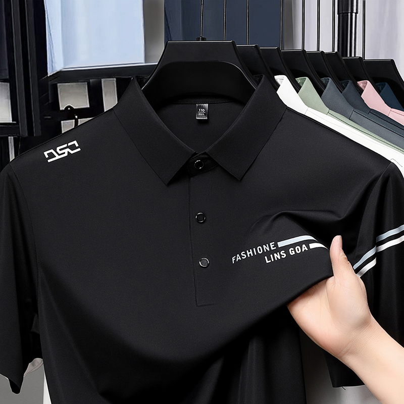 【悠悠专属】夏季新款半袖男士简约百搭短袖polo衫  6698#