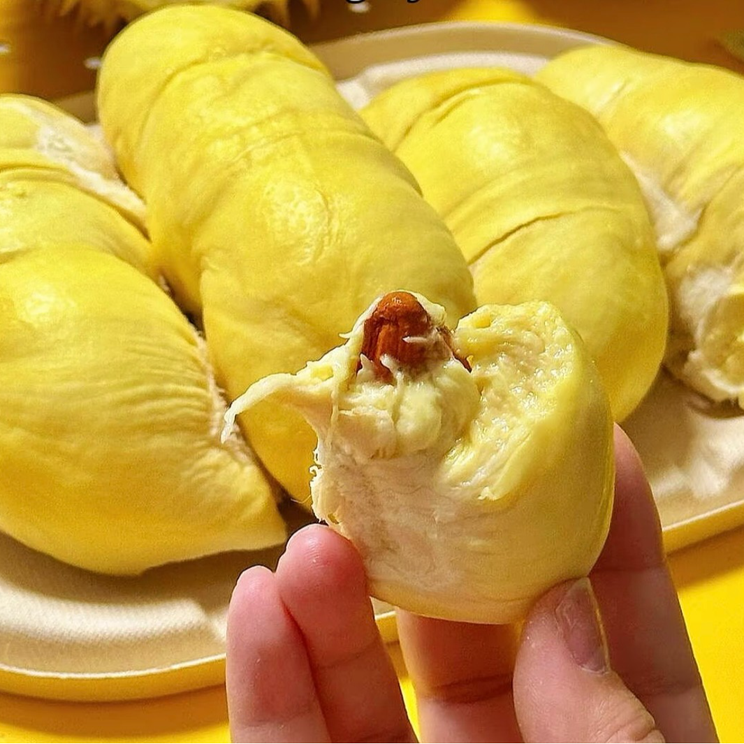 6A级泰国金枕树熟液氨锁鲜榴莲肉400g*2盒顺丰冷运袋装