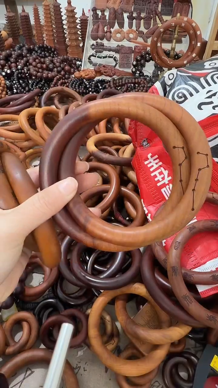 枣木用****8乾坤圈一物一拍桃木90