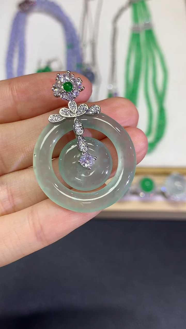 【闪购商品】翡翠颈饰未镶嵌3团购多样性发货