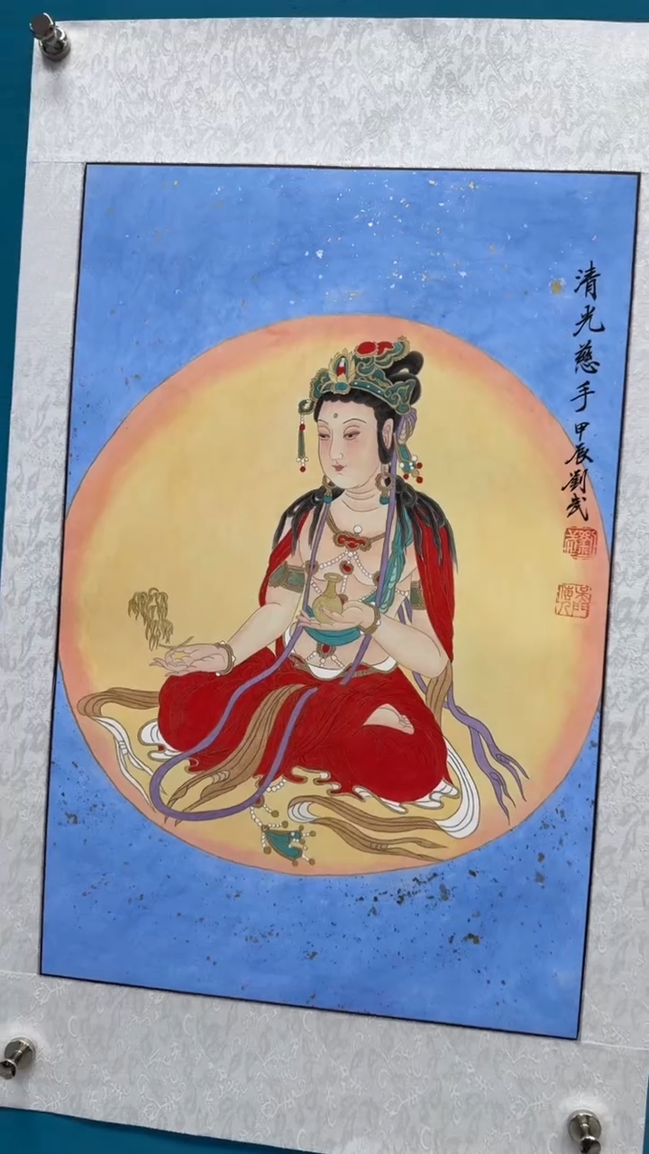 国画瀚美艺术刘武手绘-国画7