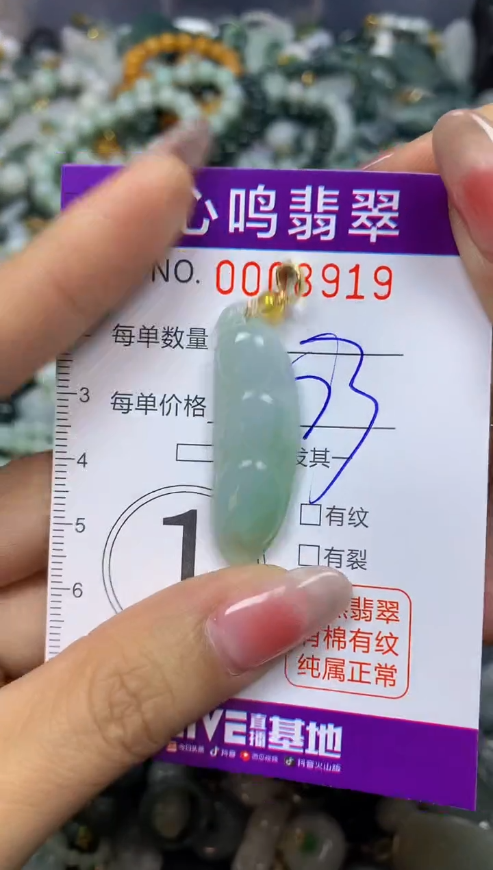 【闪购商品】翡翠颈饰未镶嵌闪购008919