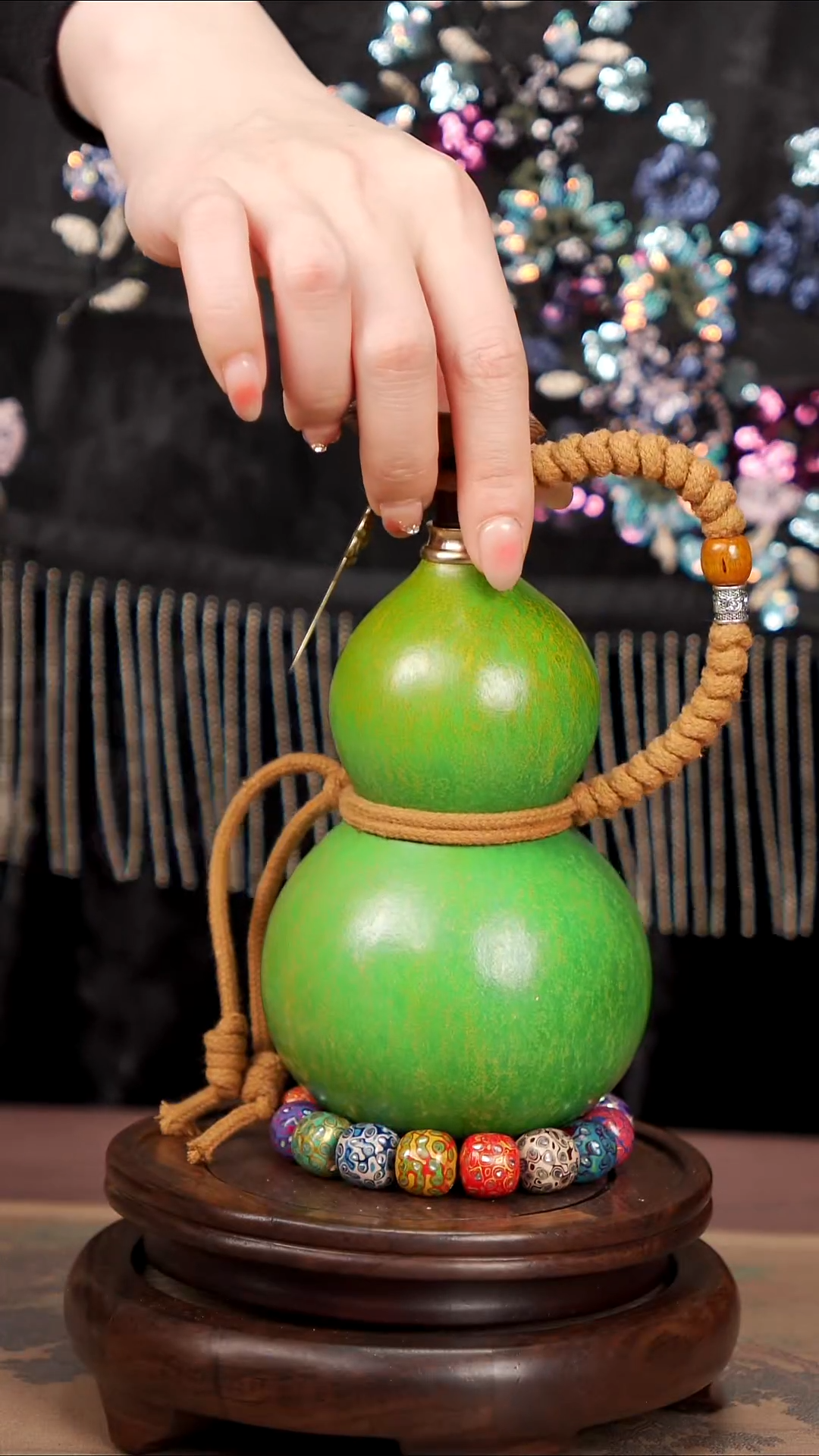 【闪购商品】55易林大漆酒葫芦----78