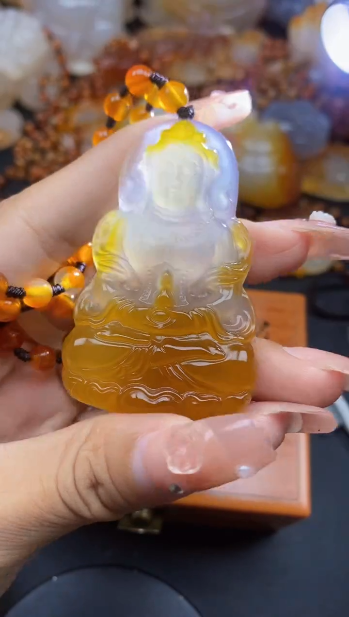 【闪购商品】玛瑙/玉髓颈饰未镶嵌ll