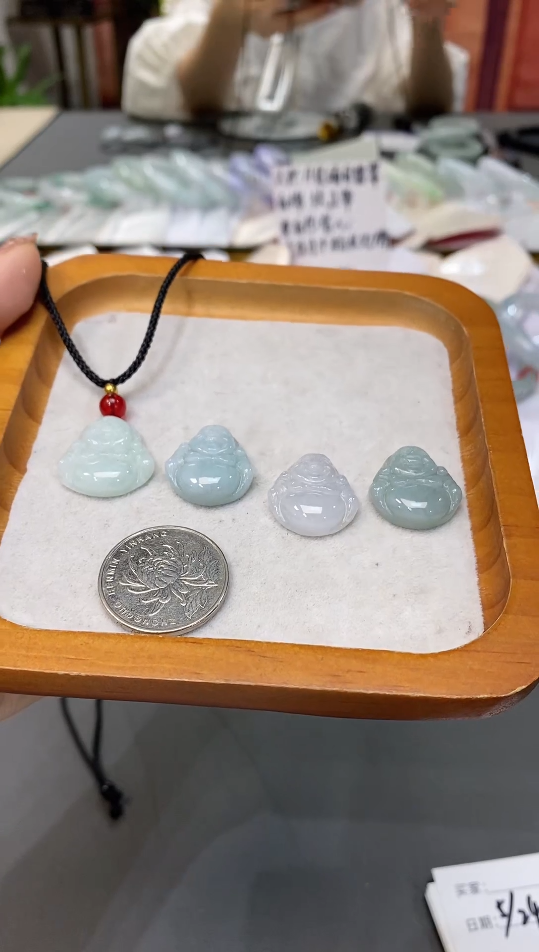 翡翠未镶嵌颈饰翡翠佛公