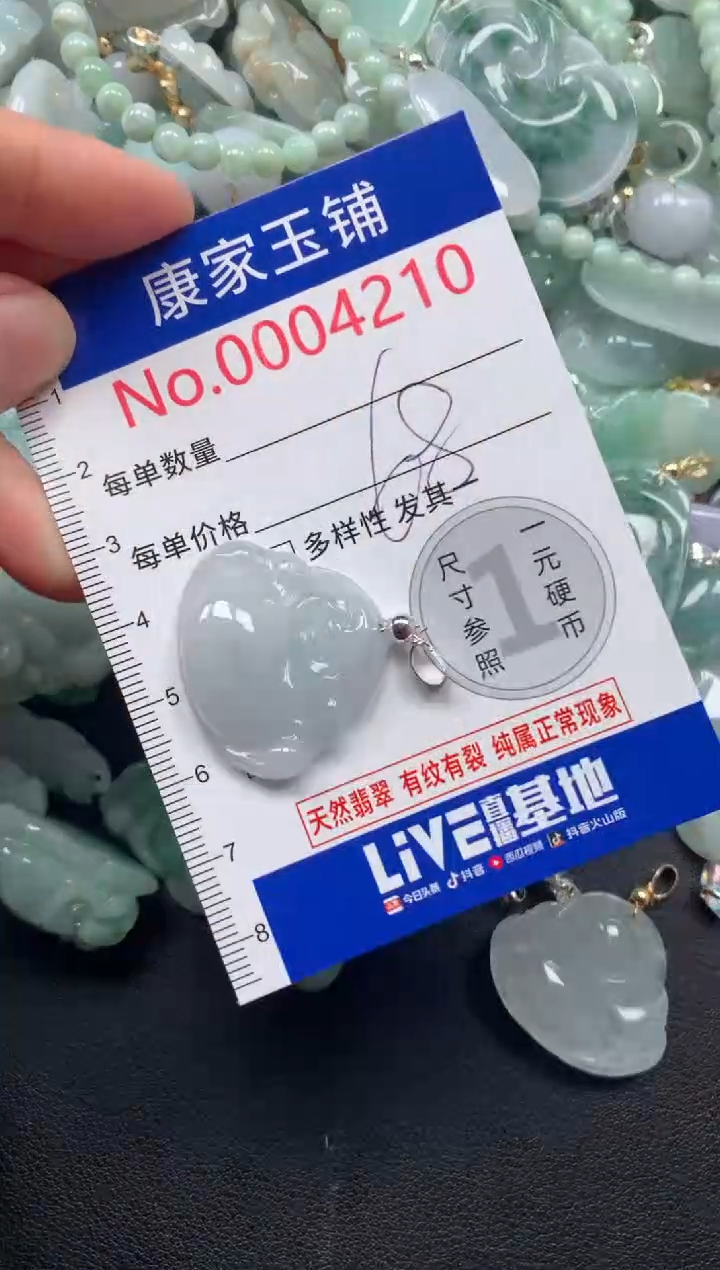 颈饰未镶嵌翡翠4210