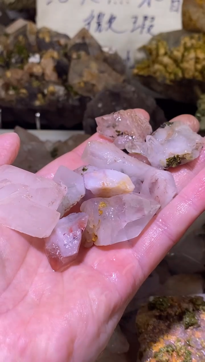 未镶嵌珠宝半成品水晶42号10颗花园