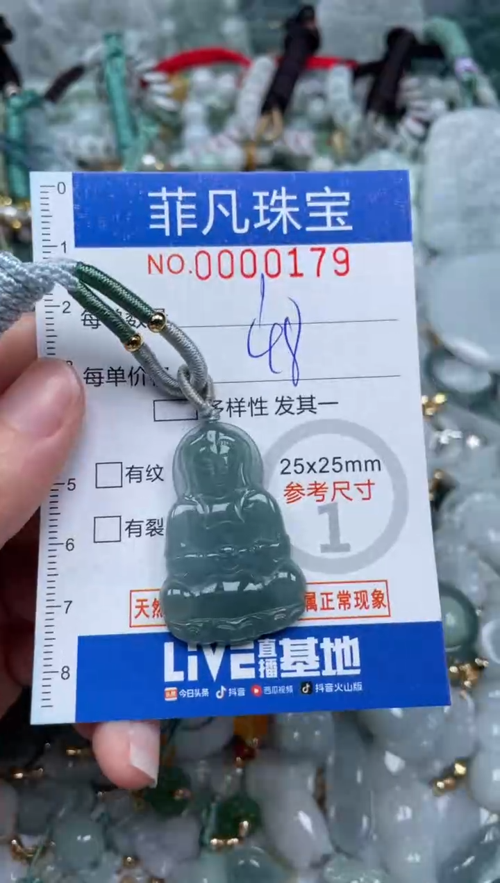 【闪购商品】翡翠颈饰未镶嵌00..0179