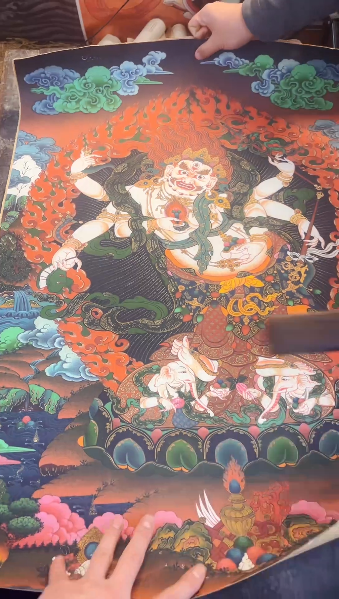 卷轴画大朱画院瑞哥专属AA90