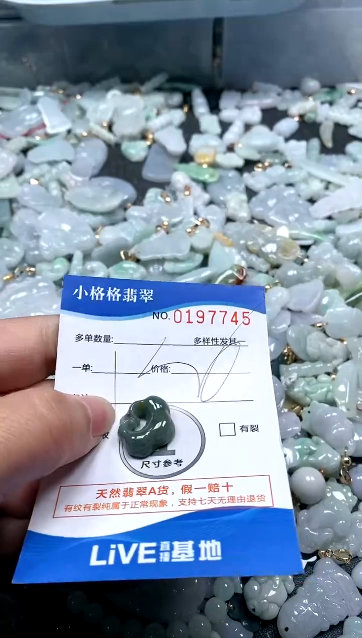 【闪购商品】翡翠颈饰未镶嵌闪购商品0197745