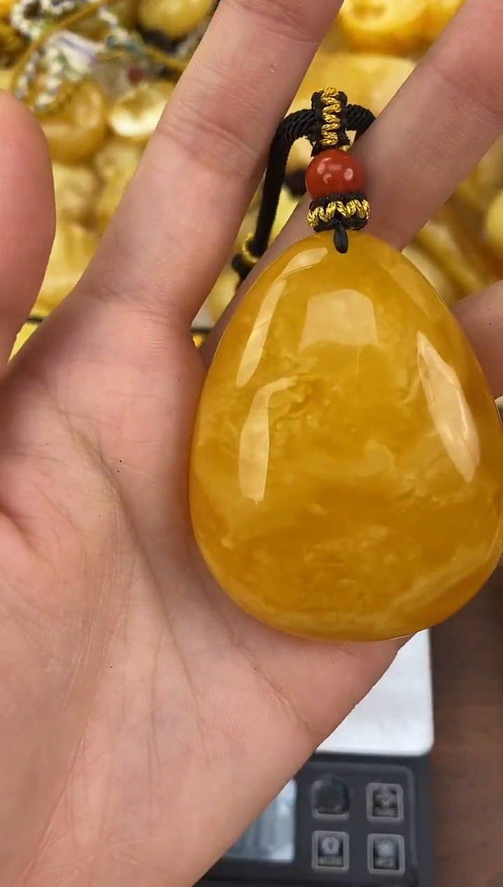 裸石琥珀未镶嵌天然琥珀蜜蜡