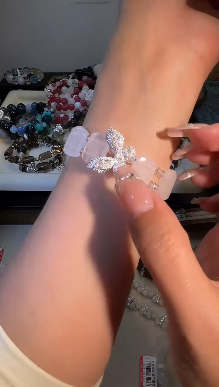 未镶嵌手串水晶k096多样性发货一件