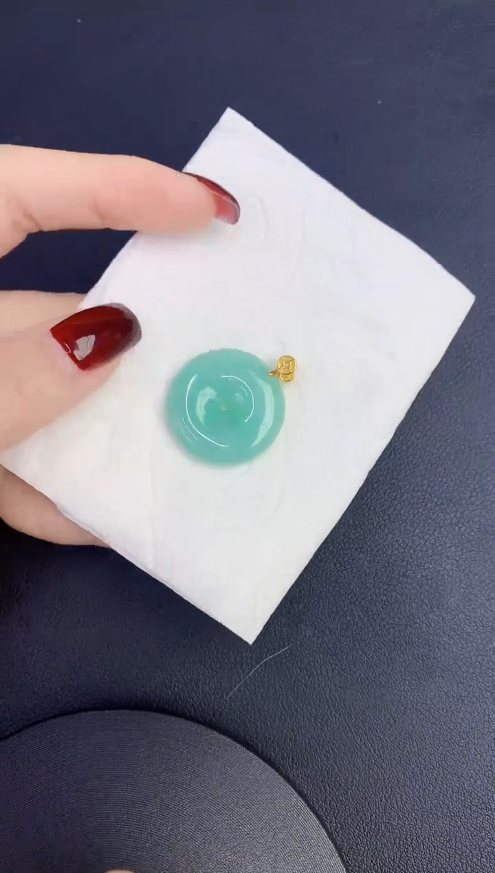 颈饰未镶嵌翡翠缅甸天然翡翠A货