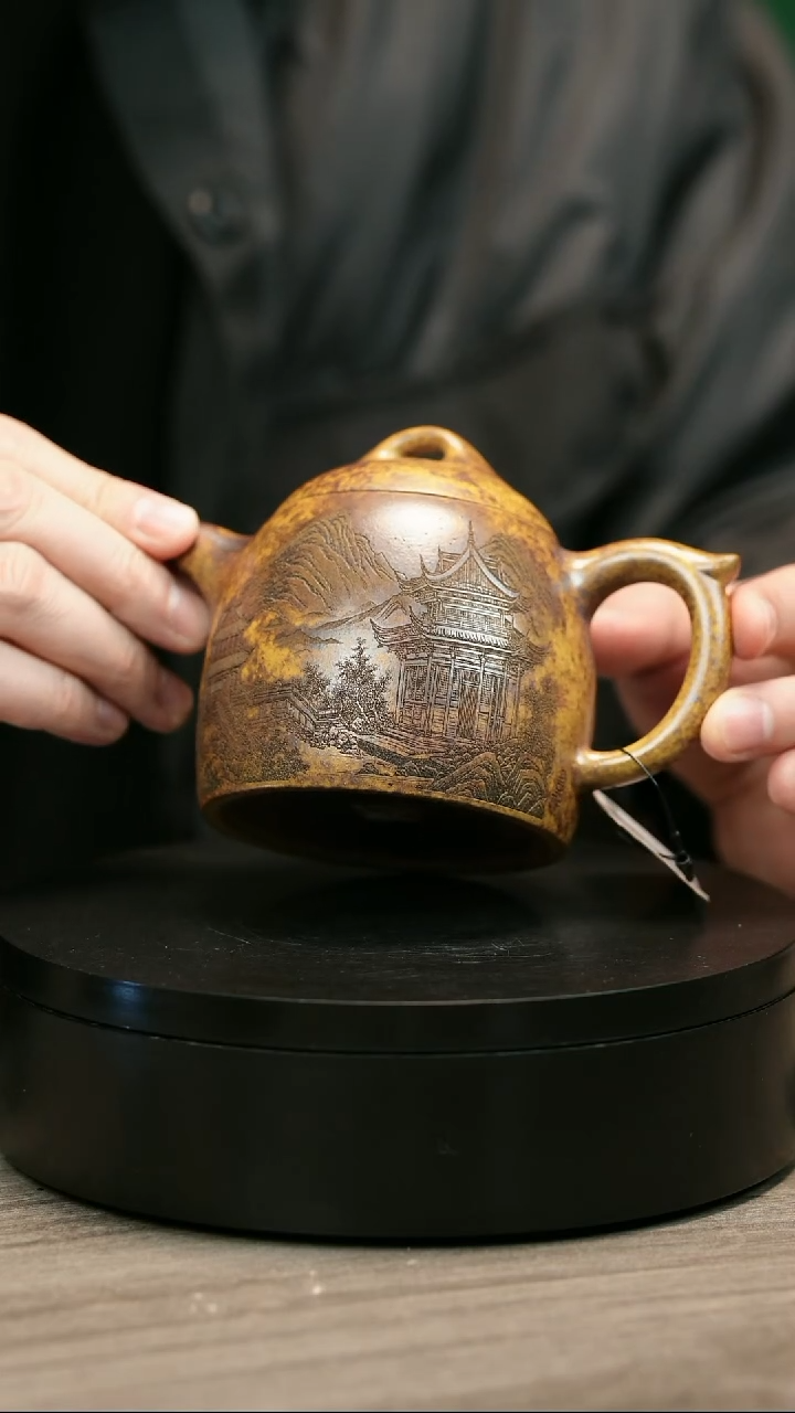 茶壶紫砂明***天H2425李小琴段泥大汉秦权