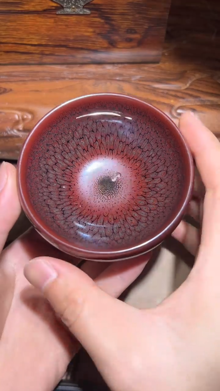 茶盏名家建盏朱志雄（带证书礼盒）12