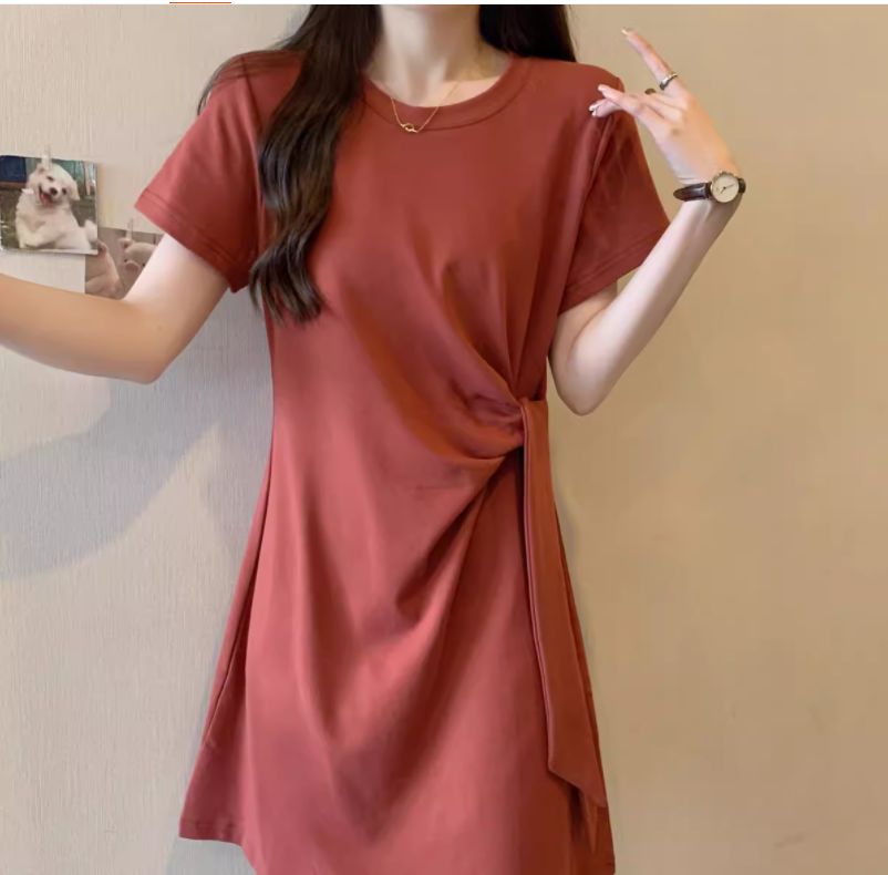 逗逗401到600  A   默认瑕疵 不规则连衣裙女夏季