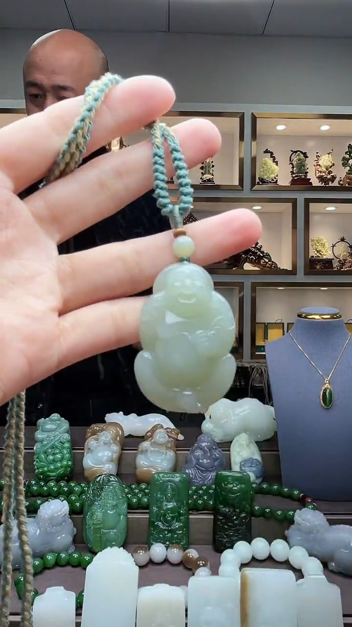 【闪购商品】和田玉颈饰未镶嵌苏