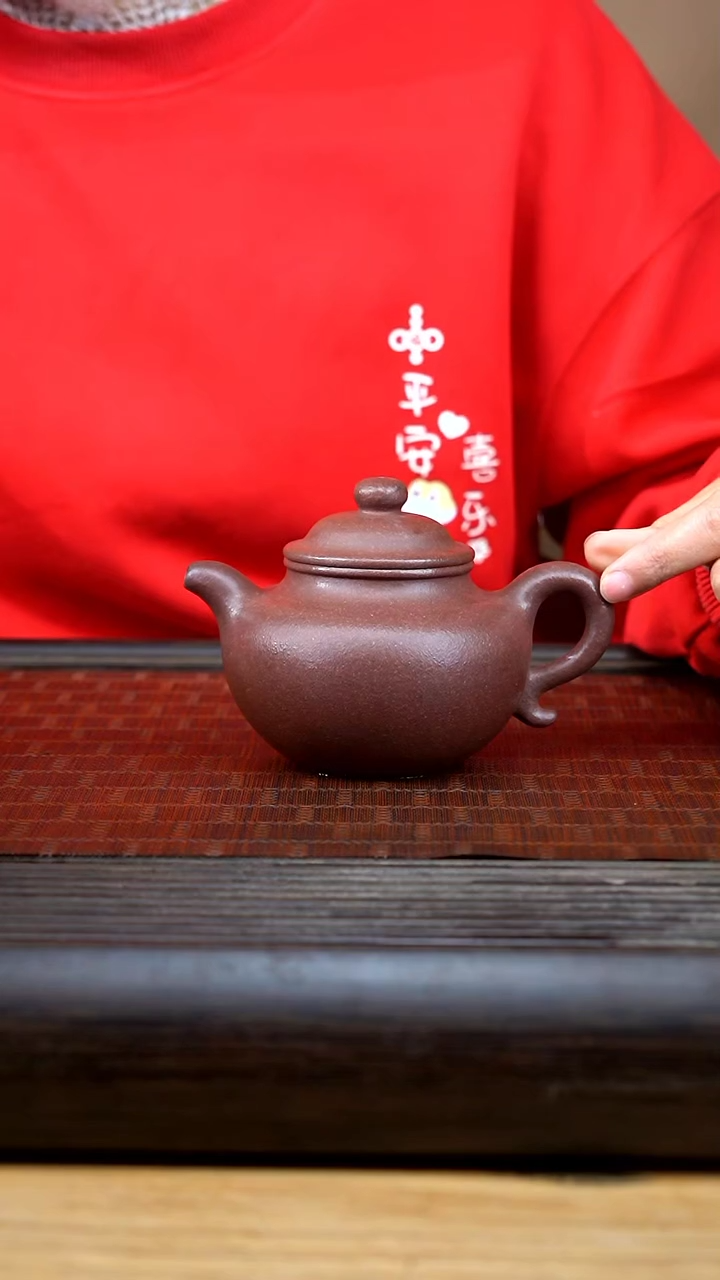【闪购商品】紫砂茶壶ly千禧紫泥莲子微瑕不退不换