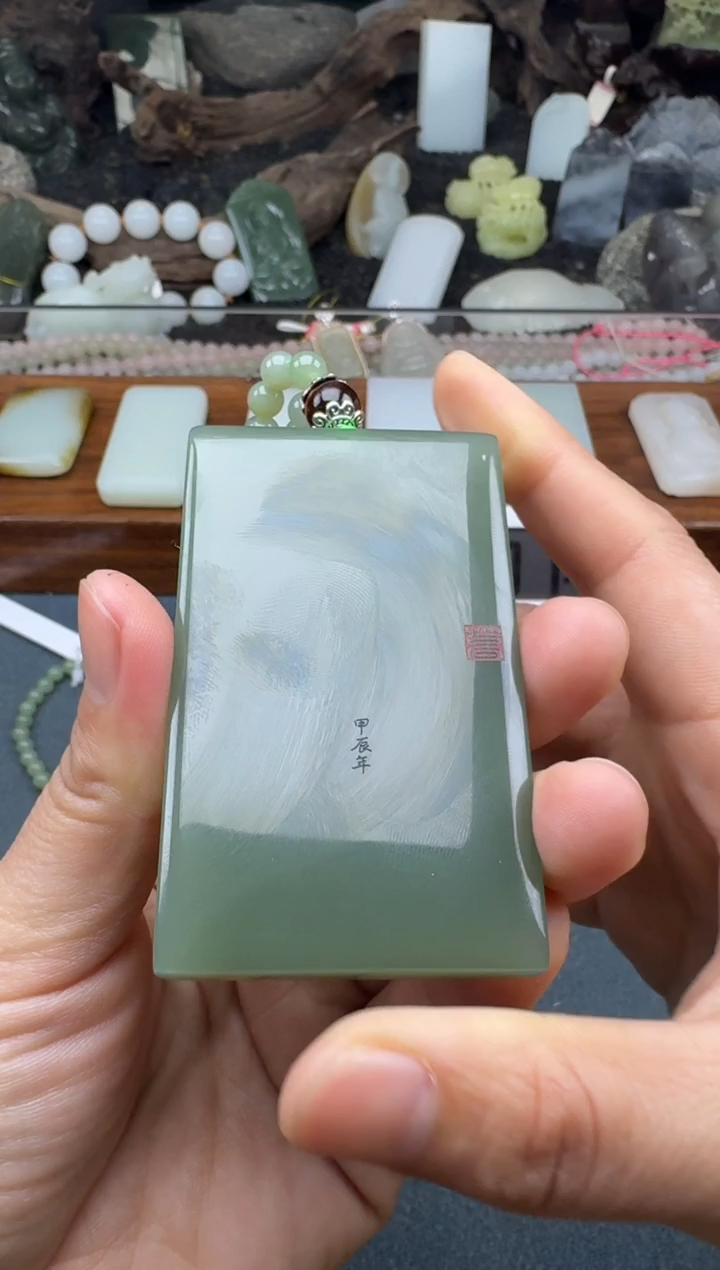【闪购商品】和田玉未镶嵌颈饰多多