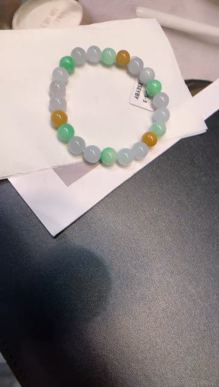 未镶嵌手串翡翠手串