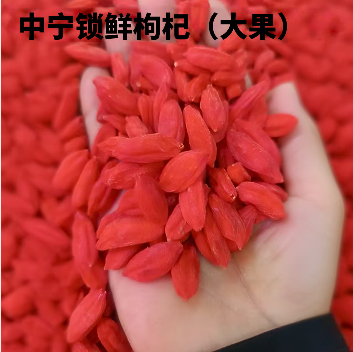 宁夏中宁正宗头茬锁鲜枸杞大颗粒更营养