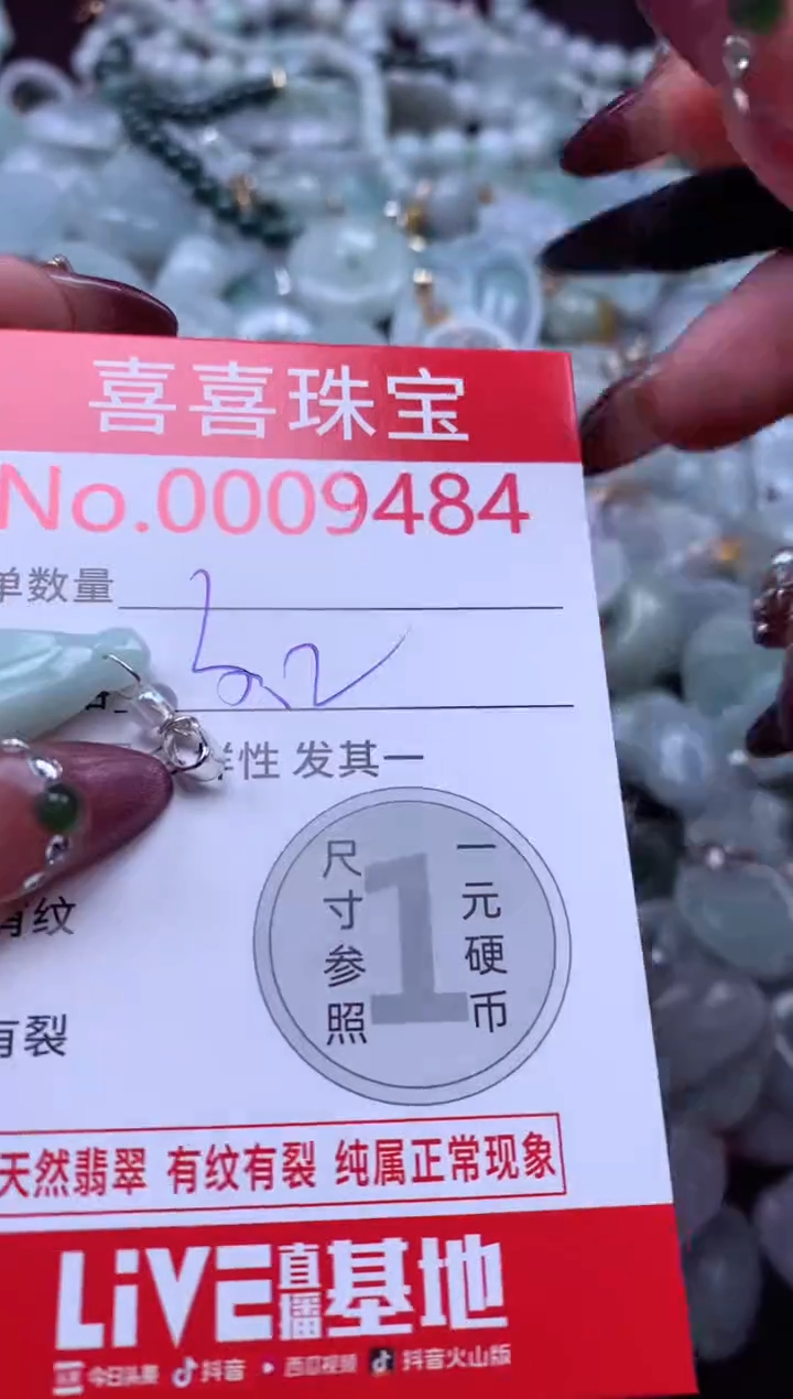 颈饰未镶嵌翡翠9484