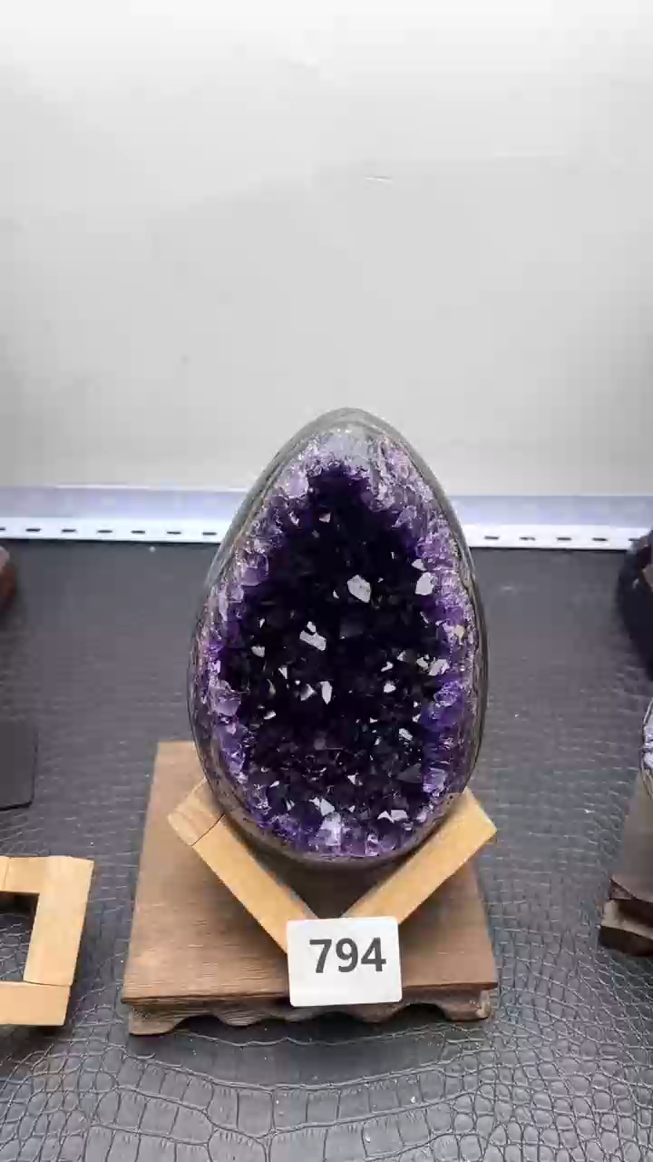【闪购商品】紫晶1未镶嵌794号龍蛋