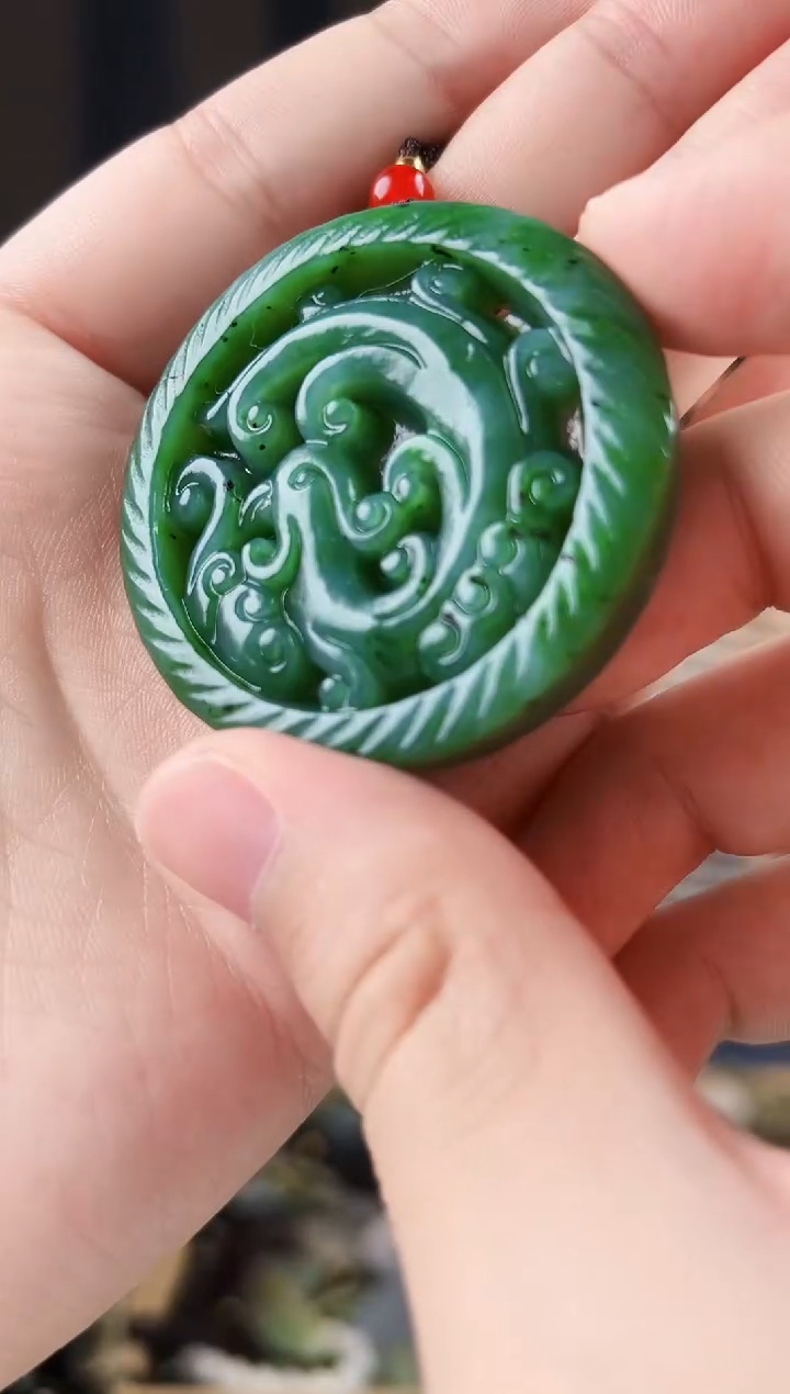 颈饰未镶嵌和田玉拍一发一，多样性发货