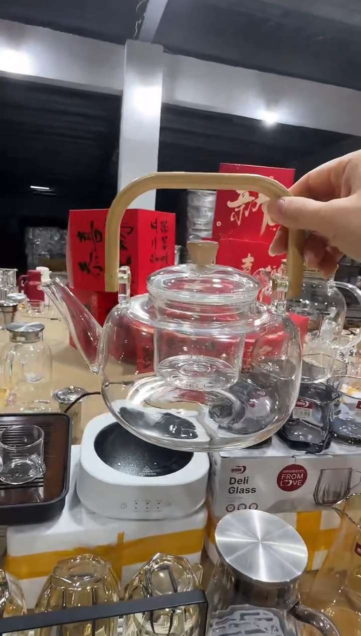 【闪购商品】玻璃无盖款直播专属单壶