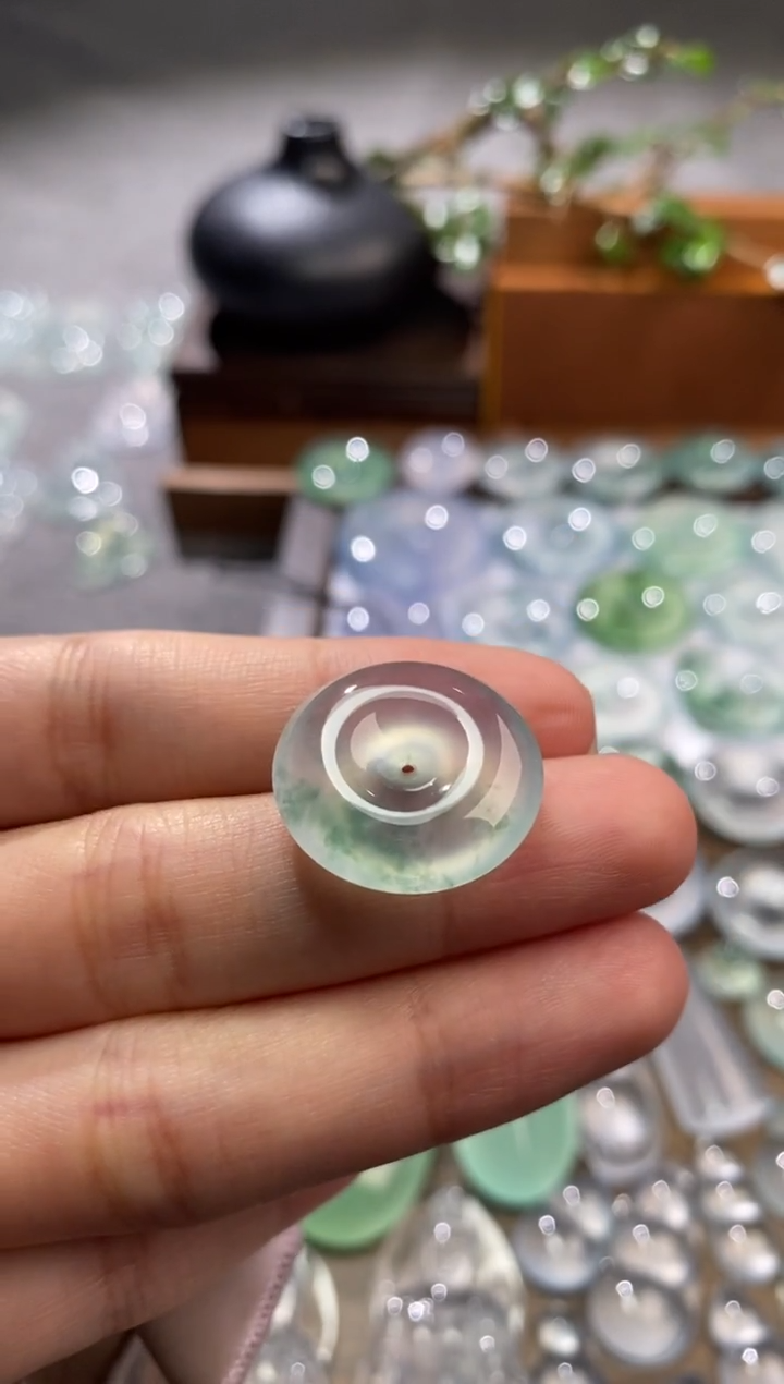 吊坠(不含链)未镶嵌翡翠扣子