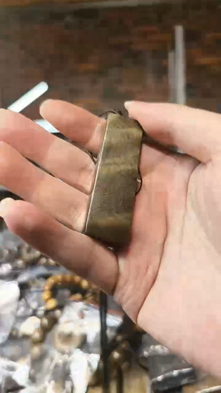 【闪购商品】楠木（金丝楠）把件无事牌