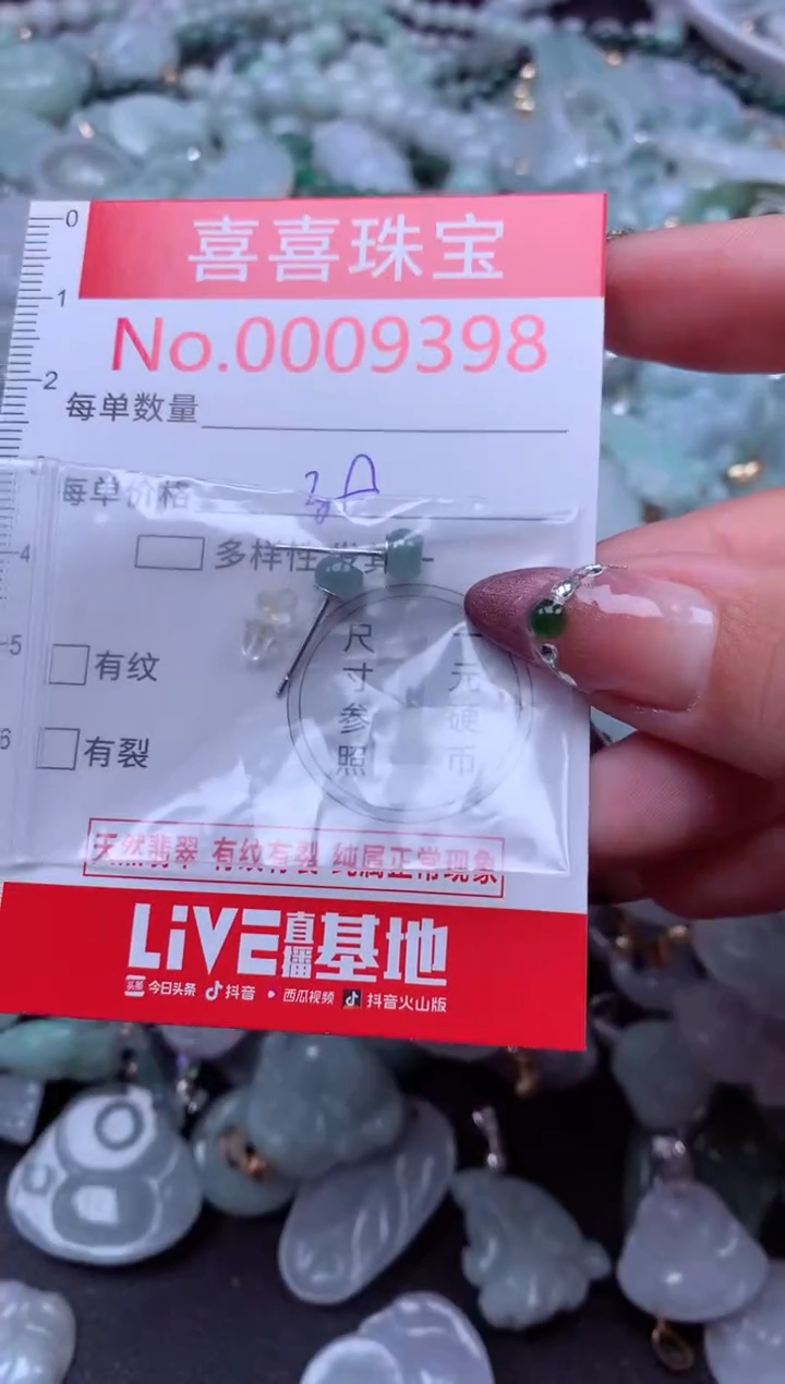 颈饰未镶嵌翡翠9398