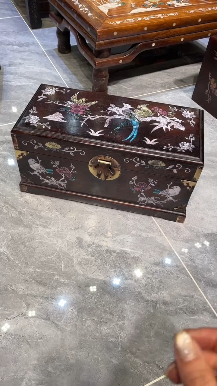 木喜鹊登梅收纳箱