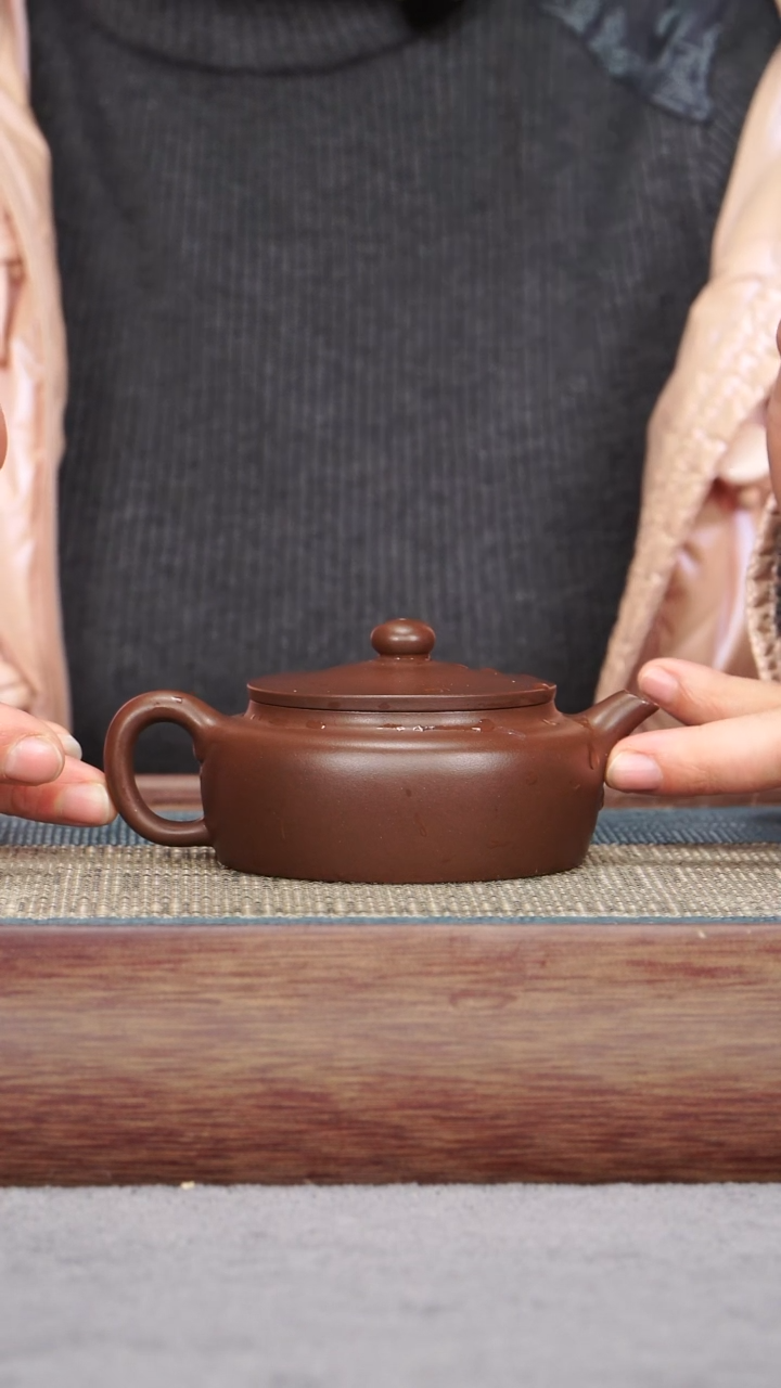 【闪购商品】紫砂茶壶紫泥 圆韵