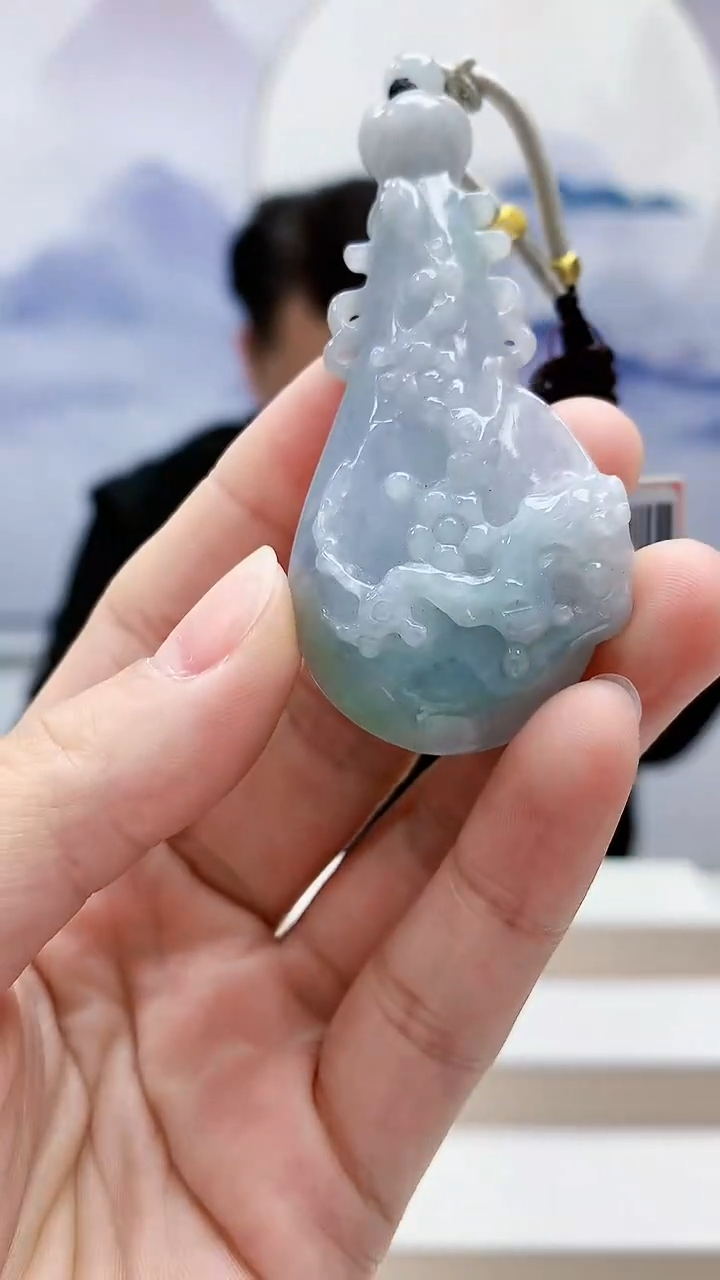 颈饰未镶嵌翡翠5060lr-jj挂件32