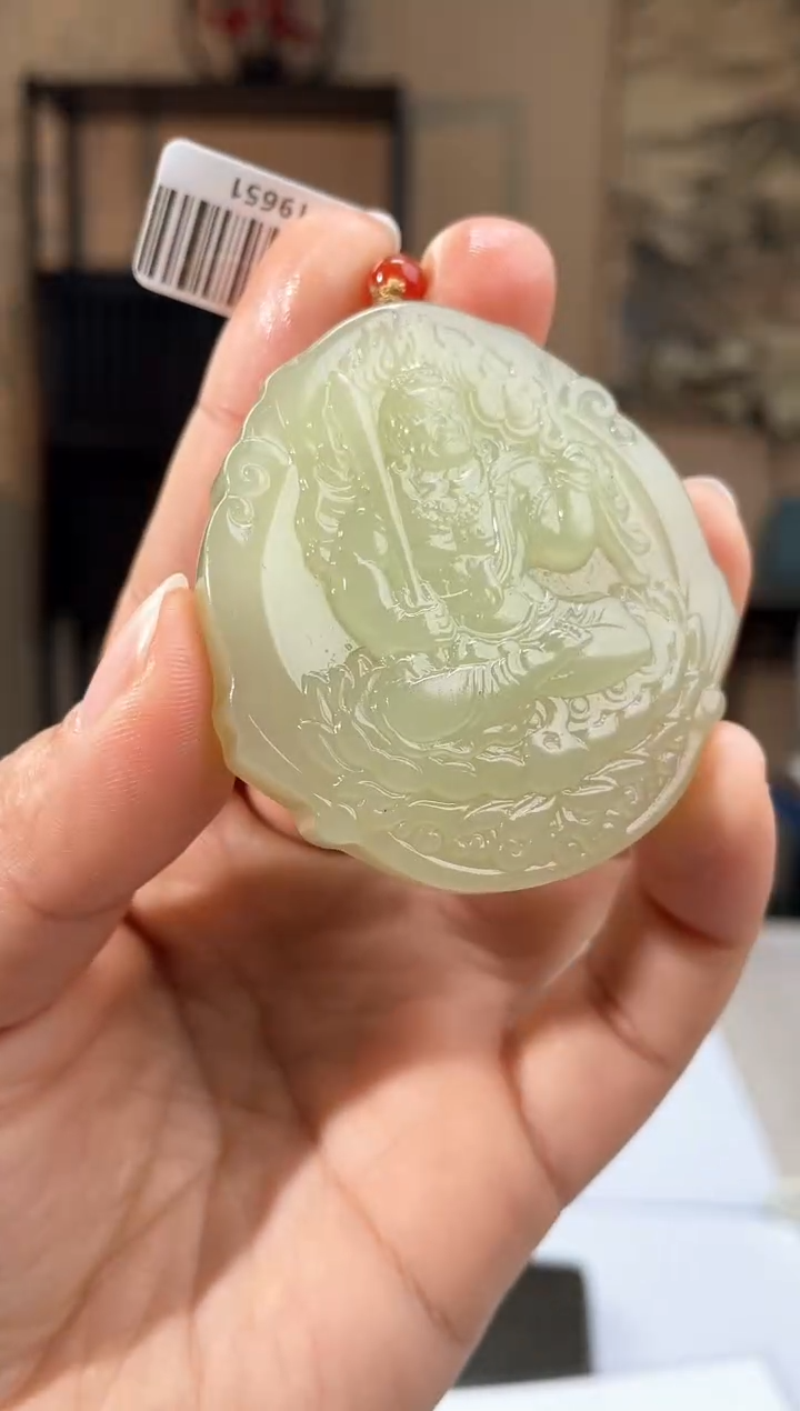 【闪购商品】定制和田玉多样性发货拍一发一09177