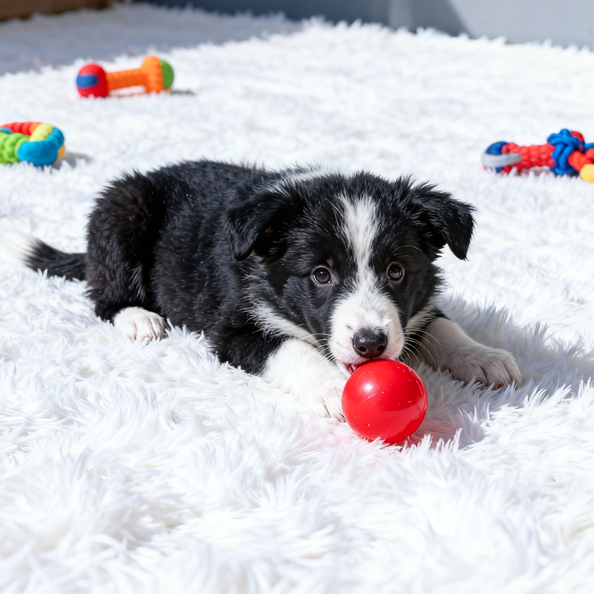 边牧幼犬幼宠健康活泼活体大骨架黑白色可爱型陪伴犬听话幼崽好