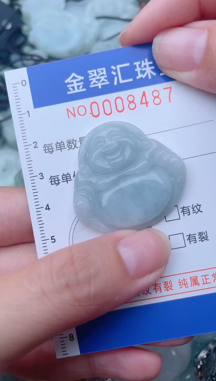 颈饰未镶嵌翡翠8487