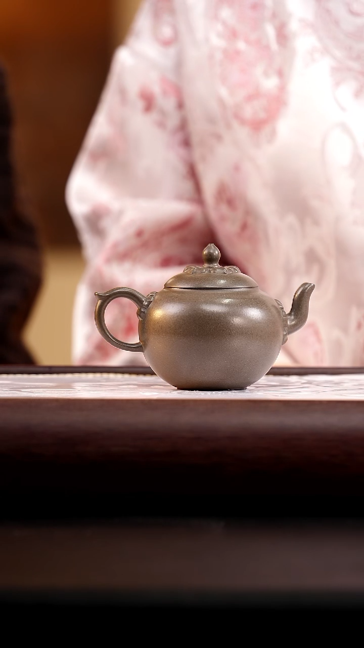  茶壶紫砂一品天青凌波仙子150cc