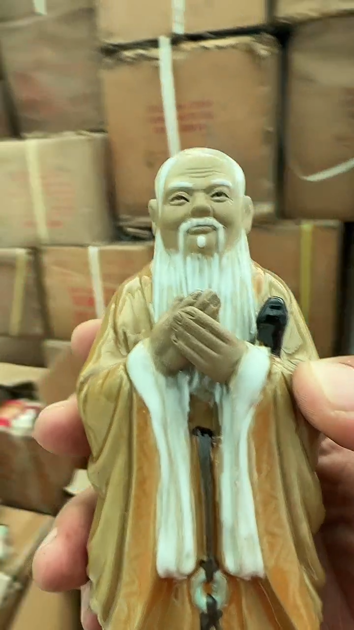 出口创汇陶瓷石湾公仔