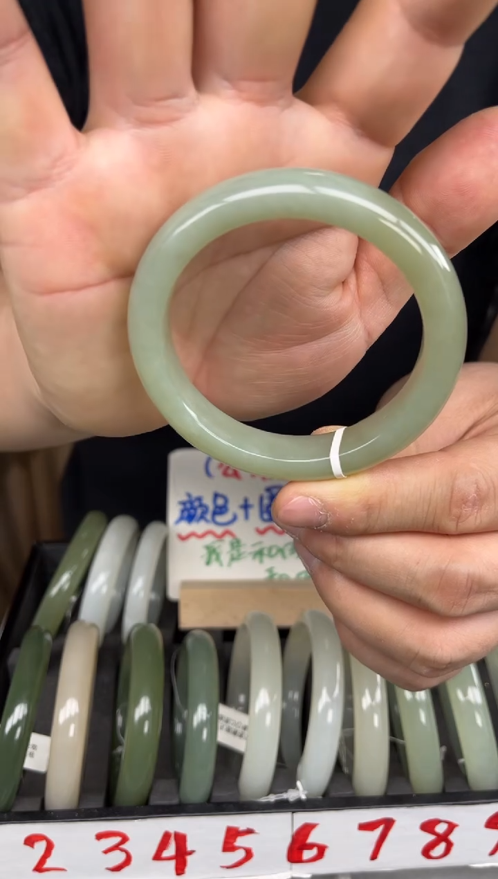 【闪购商品】和田玉手镯未镶嵌和田玉手镯-17