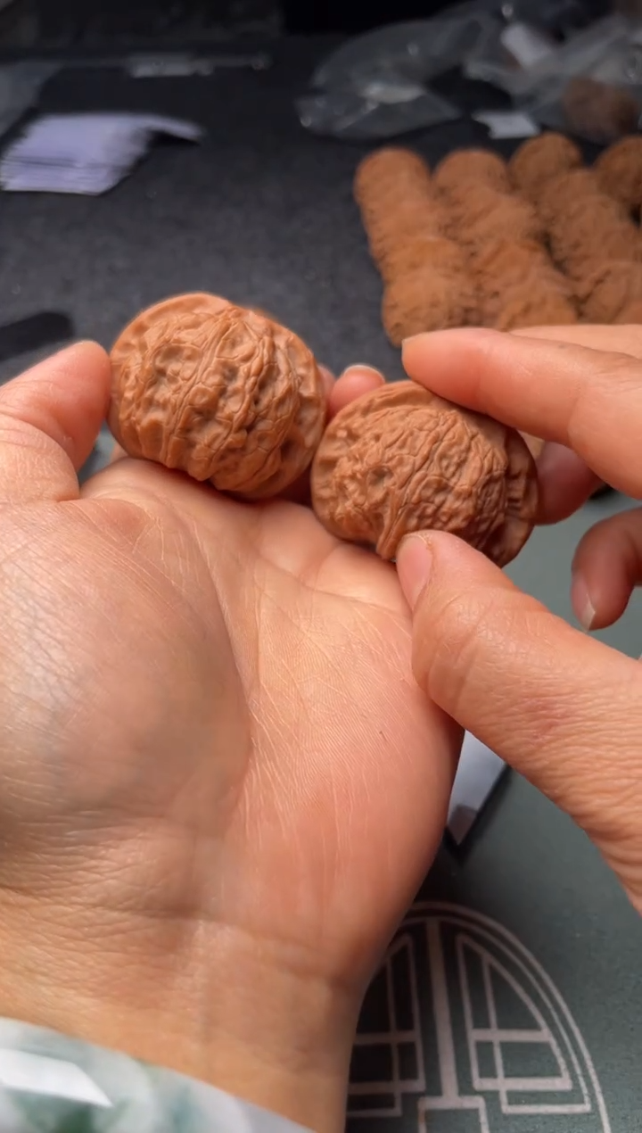 把件文玩核桃w48  平顶43尺