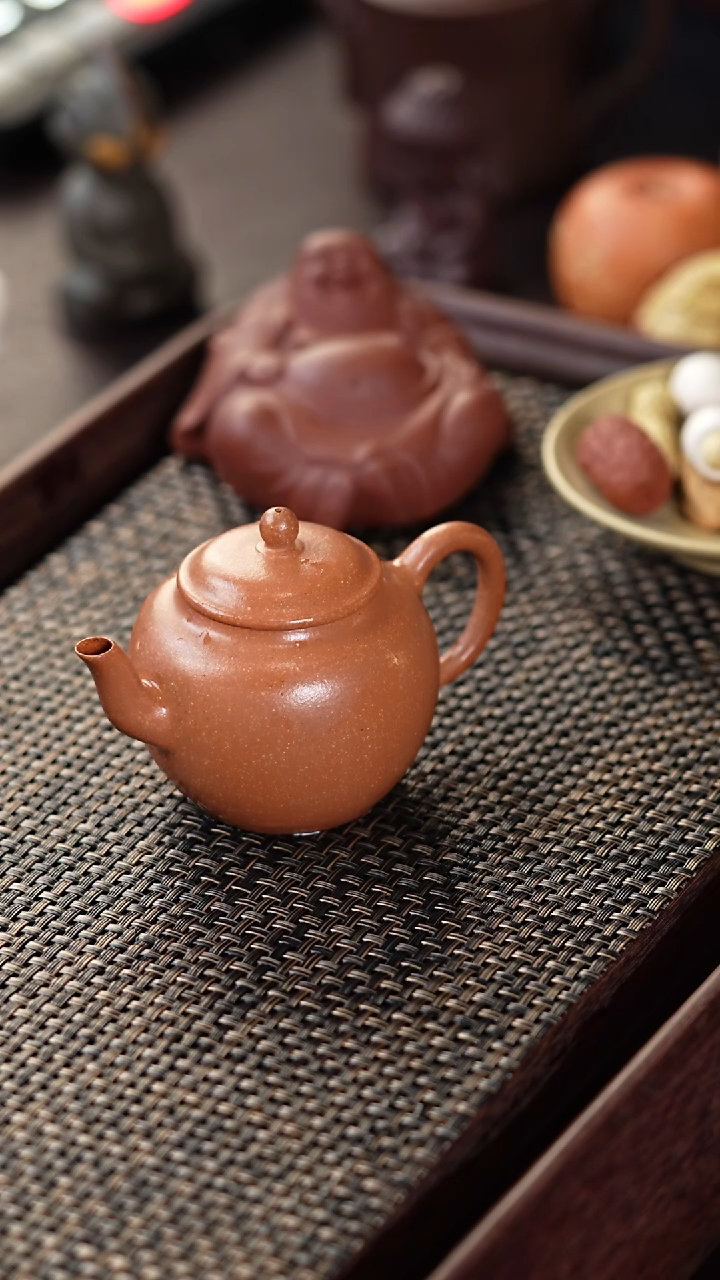 【闪购商品】手工原矿黄降坡宫灯  125cc