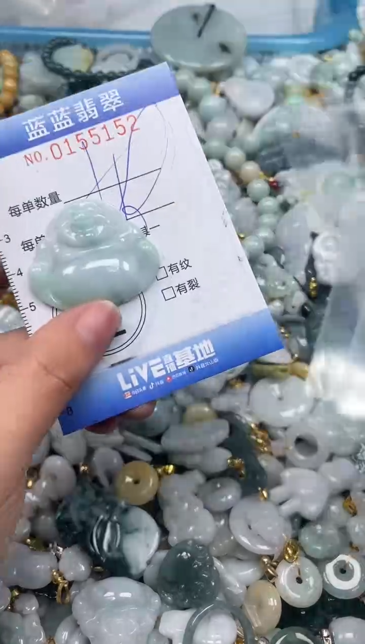 【闪购商品】翡翠颈饰未镶嵌闪购0155152多样性发其一