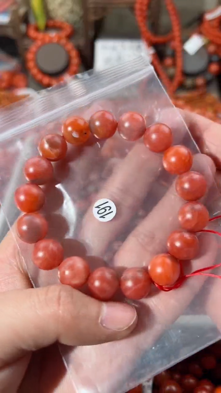 【闪购商品】南红玛瑙手串未镶嵌12