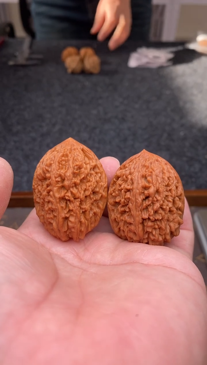 把件文玩核桃B256号35尺大蒜头