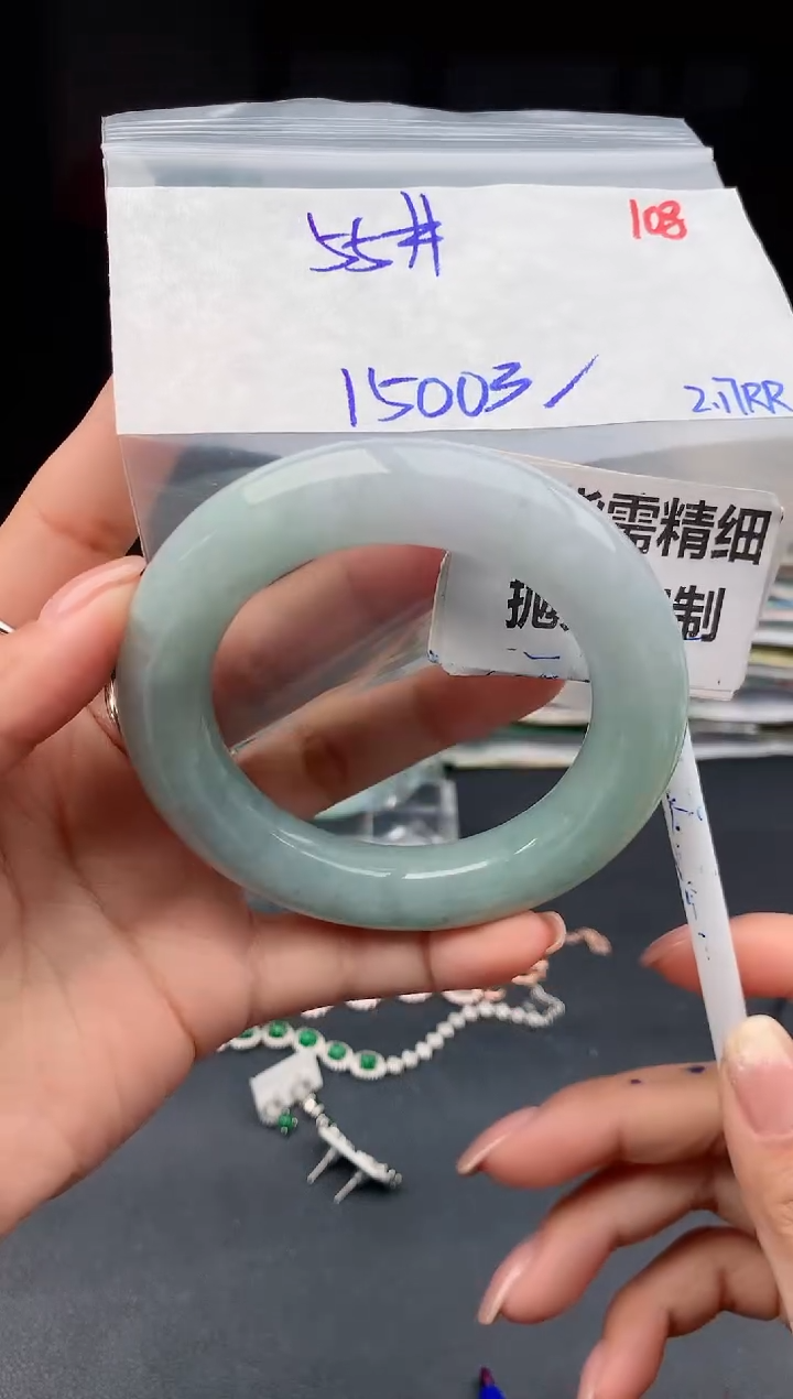 【闪购商品】定制翡翠未镶嵌108毛货需精细抛光多样性1件1500元